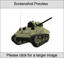 Sherman Tank vcTek Kit for Caligari trueSpace Screenshot